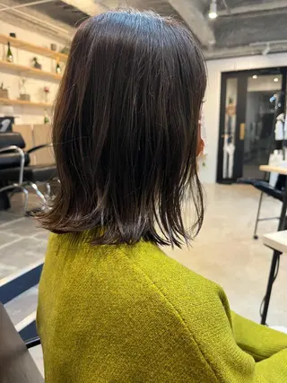 ミディアム 山田 勇真のヘアスタイル