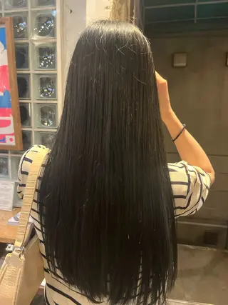 ロング カラー CALM所属・原宿/ルーツカラー/ しゅんぺいのヘアスタイル