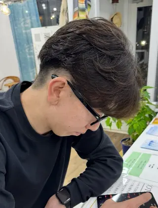 ショート “slow” 岡本海万。のヘアスタイル