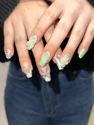 ネイル ハイトーン特化 pepe🎀のヘアスタイル