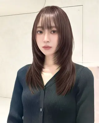 ロング カラー MIRAC所属・Ryoichi⛓️ 韓国ヘア/ハイトーンのヘアスタイル