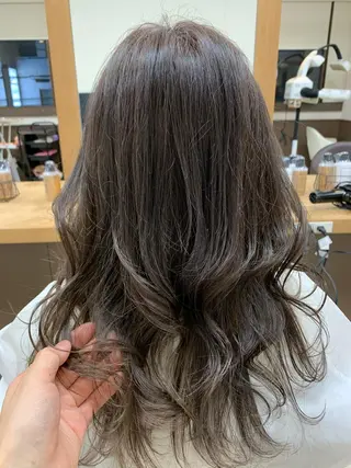 ロング カラー Lien 深井店のヘアスタイル