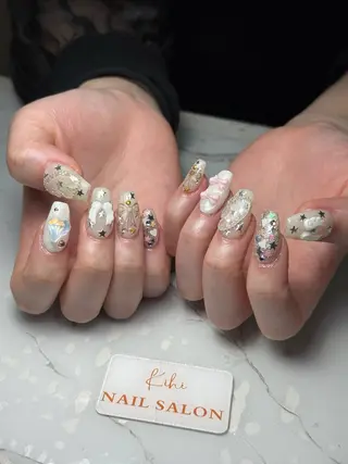 ネイル 💕鈴木ユリ パラジェル/オフ無料のネイルデザイン