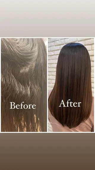 ロング パーマ ♡レイヤー/ボブ 透明感/うらら♡のヘアスタイル