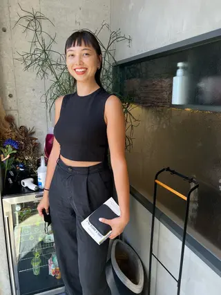 ミディアム パーマ sakoda shunkiのヘアスタイル