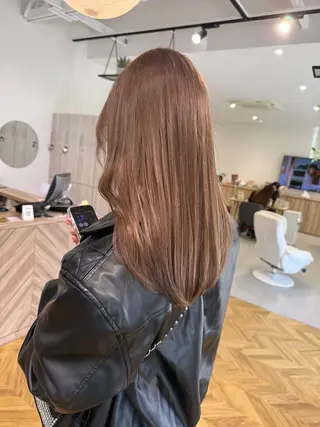 セミロング 透明感カラー🥣 yukihoのヘアスタイル