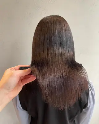 セミロング メンズ レイヤー・波巻き RYOSUKEのヘアスタイル