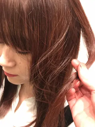 ミディアム 栄　mighty by H所属・不破一輝/栄/矢場町 ボブ/レイヤー/艶髪のヘアスタイル