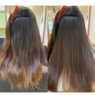 セミロング CABANON所属・和歌山髪質改善 那須優太のヘアスタイル