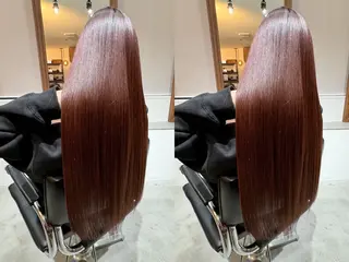 ロング カラー (h)wim ウィムのヘアスタイル