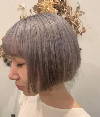 ショート カラー ヘアアレンジ 髪質改善period.所属・いしかわまい🎀 髪質改善特価サロンのヘアスタイル
