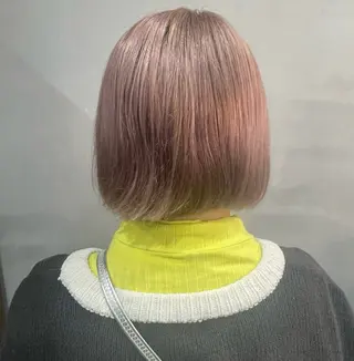 ショート カラー ルプラボウ りく/艶カラーのヘアスタイル