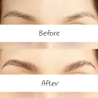 アイブロウ ami☾Belire Nail&eyeのマツエク・マツパデザイン