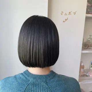 ショート カラー ボブウルフ／ボブ Satsuki【名駅のヘアスタイル