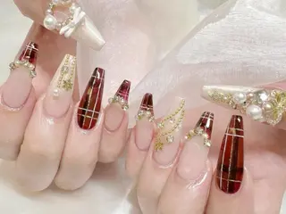 メンズ ネイル Bloom kabukiのネイルデザイン