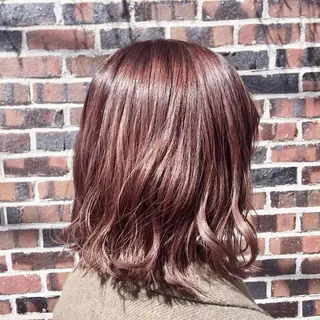 ミディアム カラー ヘアアレンジ 【Sweep】おじま のぞみのヘアスタイル