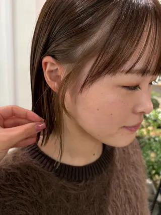 ショート カラー あさかわ みほのヘアスタイル