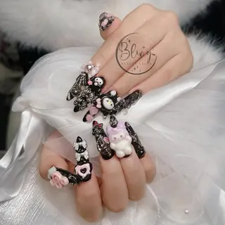 ロング Bling Salonのネイルデザイン