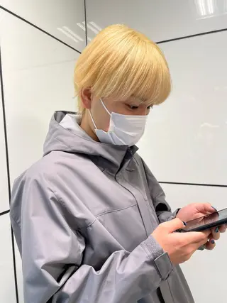 メンズ メンズ/艶髪/カラー サクラ🌸のヘアスタイル