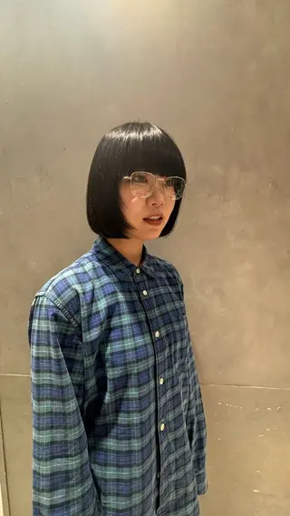 ハイトーン／ボブ RIN🌐のヘアスタイル