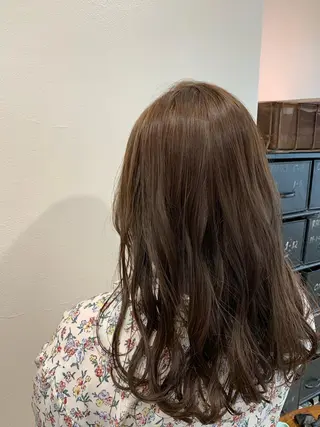 ロング カラー 山崎 澪 レイヤーカット/大宮のヘアスタイル