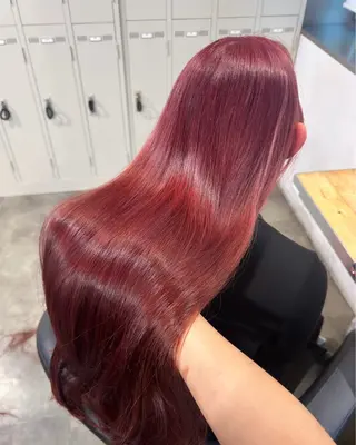 ロング カラー IS所属・横浜美容室/透明感 カラー/レイヤーのヘアスタイル