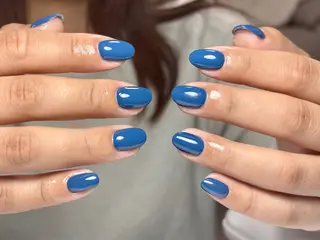 ショート トゥー フエンのネイルデザイン