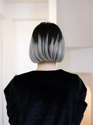 ショート カラー ヘアアレンジ 🦠デザインカラー/ 魚瀬あおい🦠のヘアスタイル