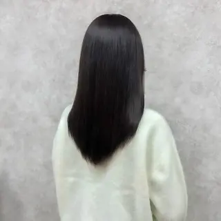 ロング 平野 優菜 / 透明感 ツヤ 暖色のヘアスタイル