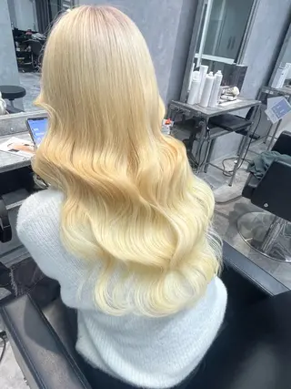 ロング カラー mimiiy fukaのヘアスタイル