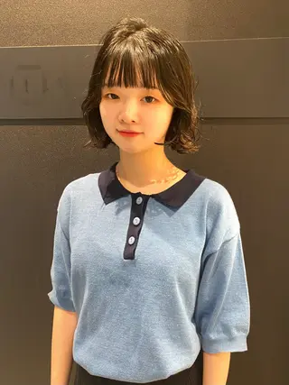 ショート カラー パーマ mai / linoah˚✧のヘアスタイル