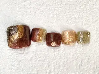 ネイル トップネイリスト Ribbon立川店のネイルデザイン