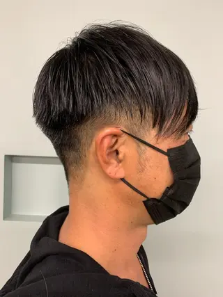 ショート メンズ 笠原 敦司のヘアスタイル