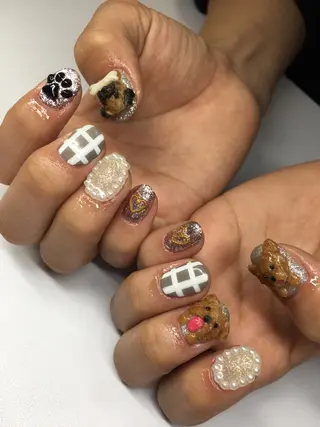 ネイル glow_ nailのネイルデザイン