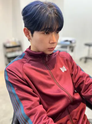 ショート カラー メンズ kanato🇰🇷 【札幌韓国ヘア】のヘアスタイル