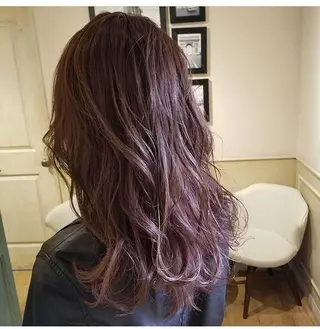 ロング カラー 髪質改善×矯正🫧 韓国ヘアasamiのヘアスタイル