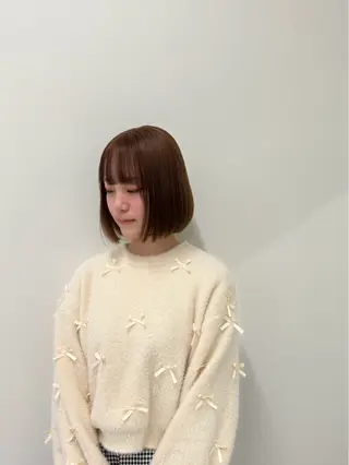 ミディアム 東田 篤希のヘアスタイル