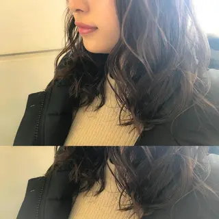 ミディアム stylist/蛯谷 珠里のヘアスタイル