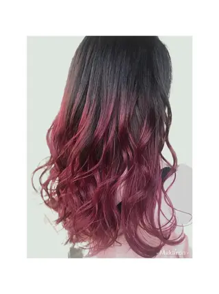 カラー hair works raptureのヘアスタイル