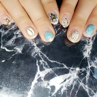 ショート ネイル クロキ 。のネイルデザイン