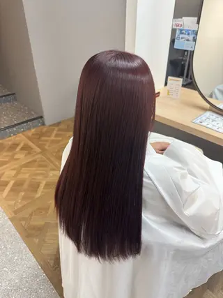 ロング カラー Ayaka 福岡美容師のヘアスタイル