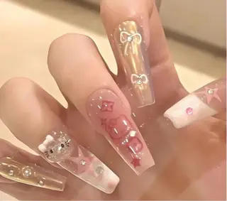 ネイル SunNail池袋駅 ワンホンネイルのネイルデザイン