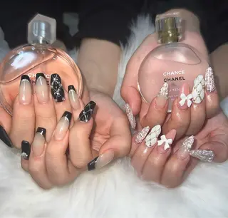 ロング ネイル mao .のネイルデザイン