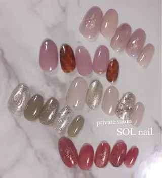 ネイル SOL NAILのネイルデザイン