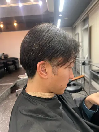 パーマ メンズ メンズカット✂️山下 吉祥寺/透明感カラーのヘアスタイル