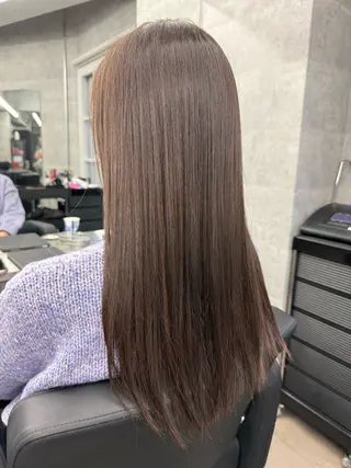 ロング 髪質改善・縮毛矯正 Taijuのヘアスタイル