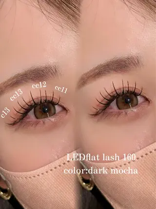 マツエク・マツパ suu_ emiriのマツエク・マツパデザイン