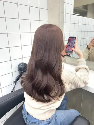 ロング カラー エクステモデル 募集💖まなみのヘアスタイル