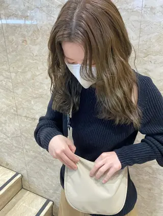 ロング カラー erika /韓国ヘアのヘアスタイル