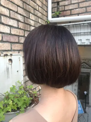 ショート カラー お任せヘア☘️☘️ 及川渚のヘアスタイル